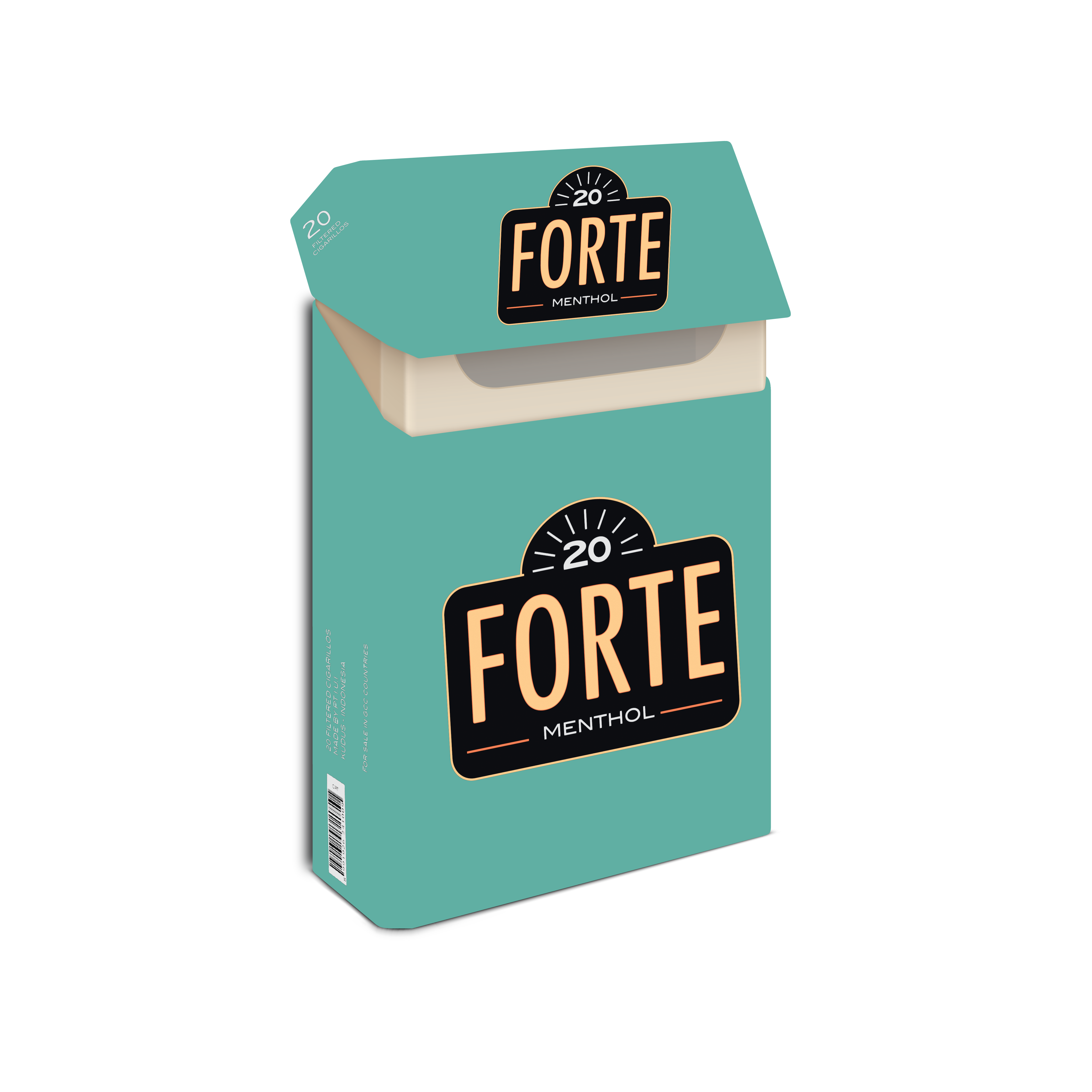 FORTE CIGARILLOS MENTHOL 20'S